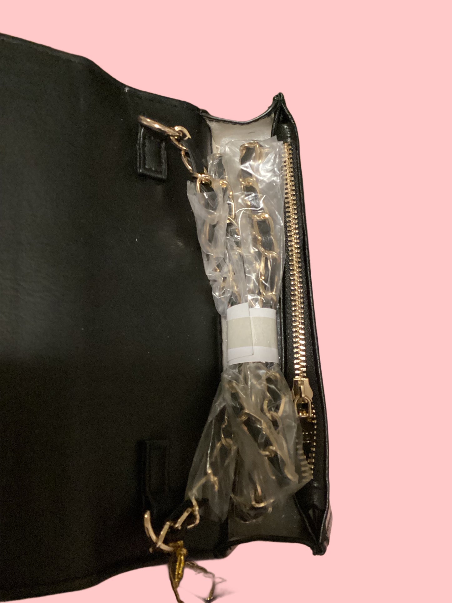 BEBE Purse Zaza Quilted Crossbody Bag Black With Rhinestone