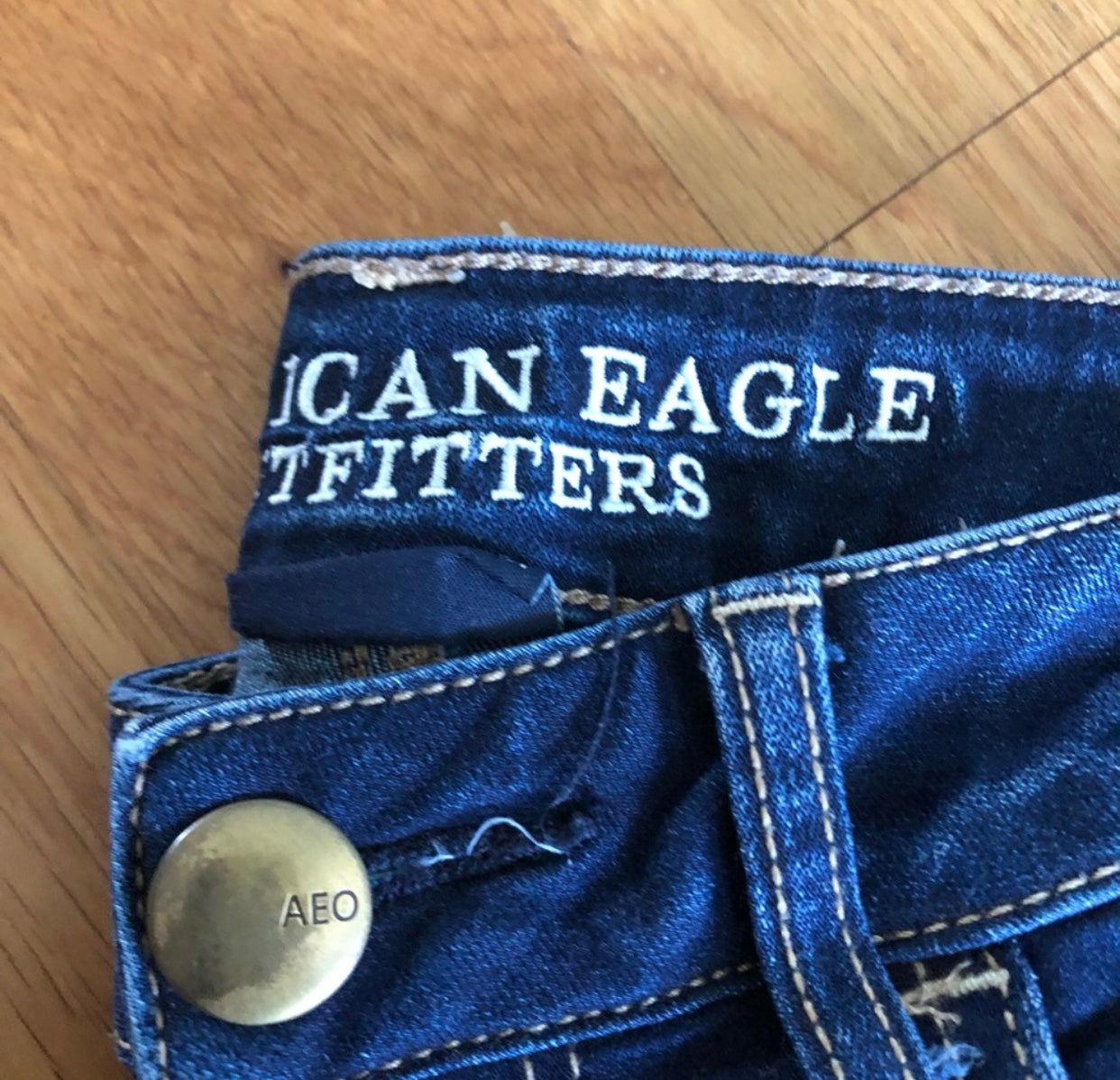 American Eagle Dark Wash Jeggings Size 2