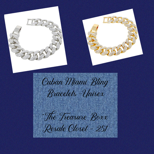 Unisex Miami Cuban Link Bracelets