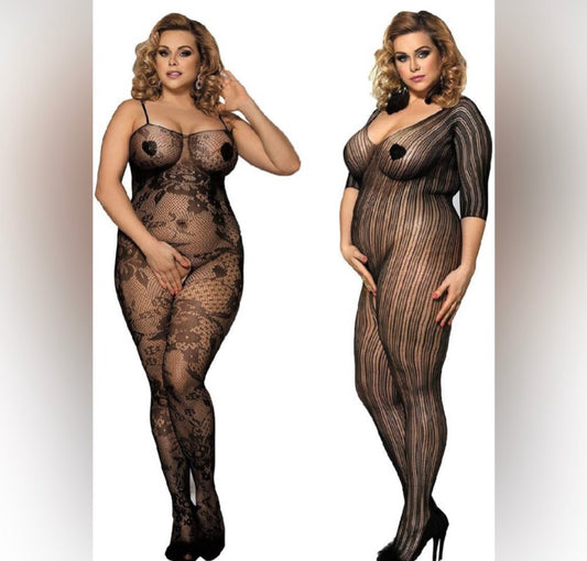 Bodystockings Lingerie Crotchless Bodysuits
